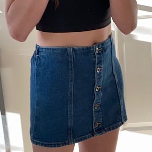 Forever 21 jean skirt